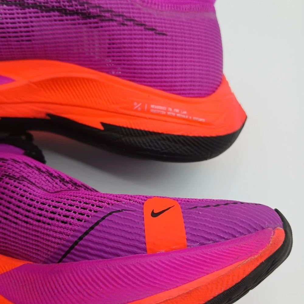Nike ZoomX Vaporfly NEXT%‎ 2 Shoes Womens 5.5 Racing Running CU4123-501 - Picture 6 of 11